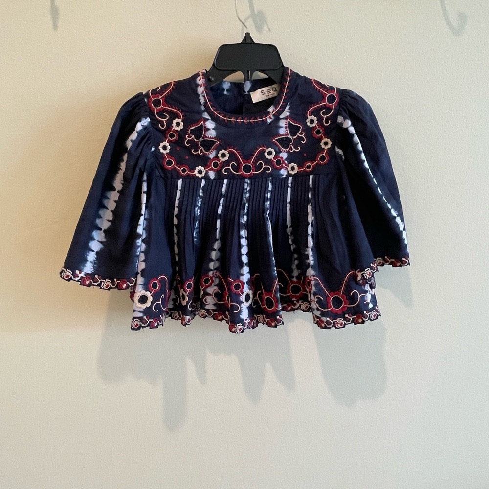 Sea NY Soren Tie dye Top- Never worn